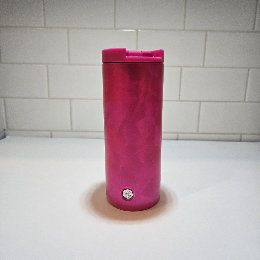 Starbucks Metallic Pink Tumbler